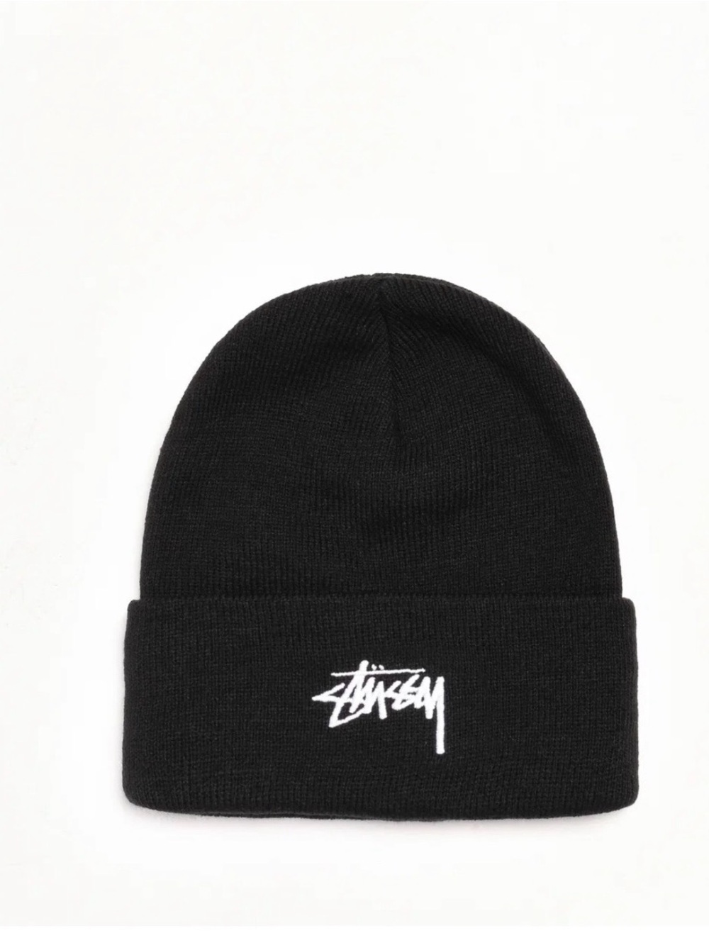 NWT Stussy Black Beanie